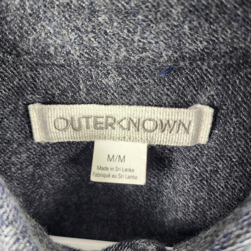Outerknown Transitional Flannel Utility Shirt Med… - image 3